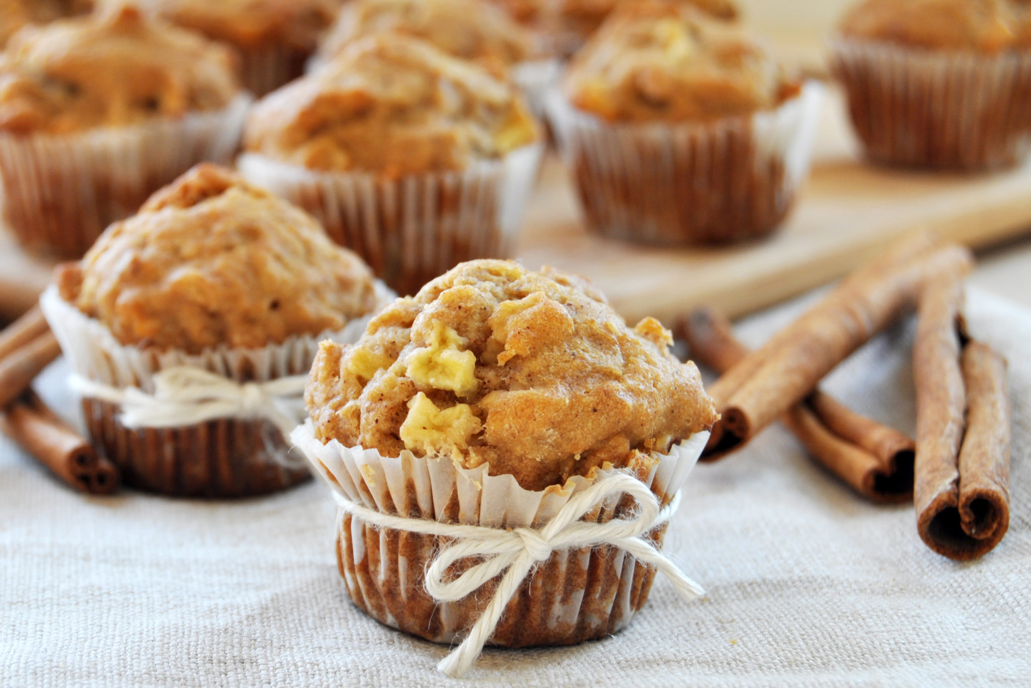 neat Cinnamon Apple Muffins - Plant Based Pantry