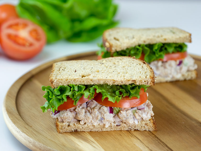 Loma Linda Classic Tuno Salad Sandwich - Plant Based Pantry