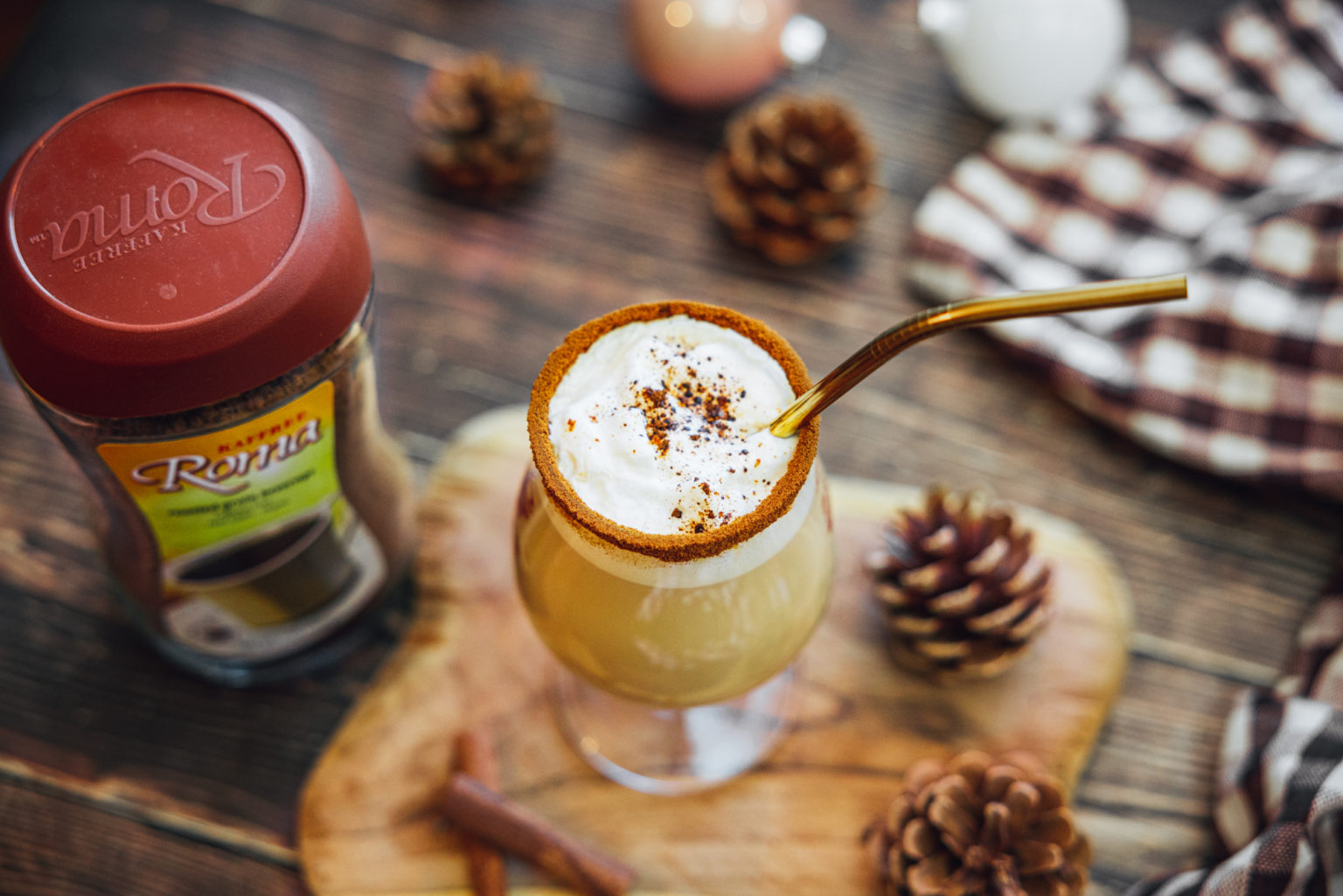Kaffree Roma NoEgg Nog Latte Plant Based Pantry