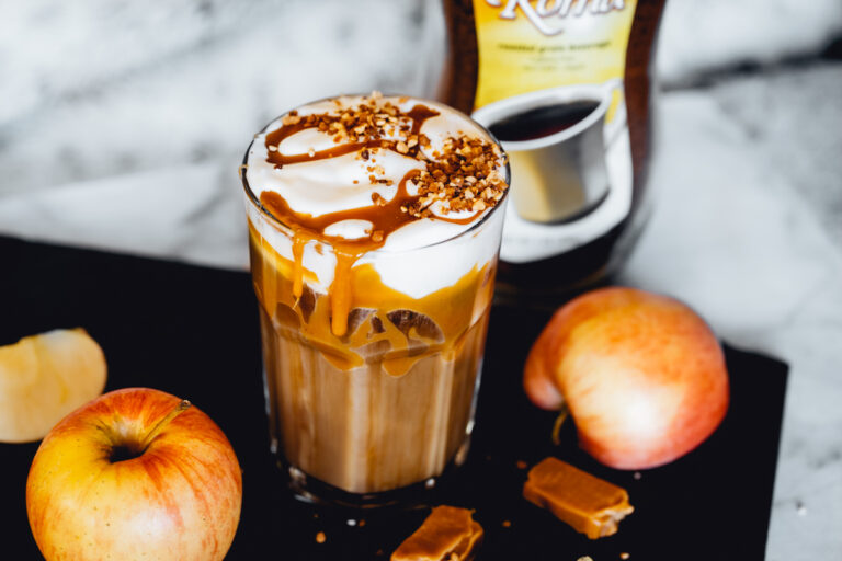 Carmel Apple Latte Plant Based Pantry